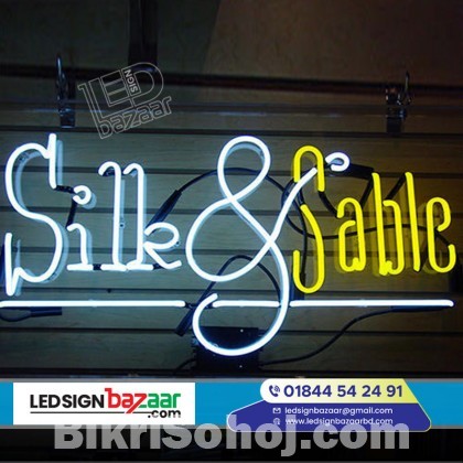 Combined SS Bata Module Letter with Led Sign